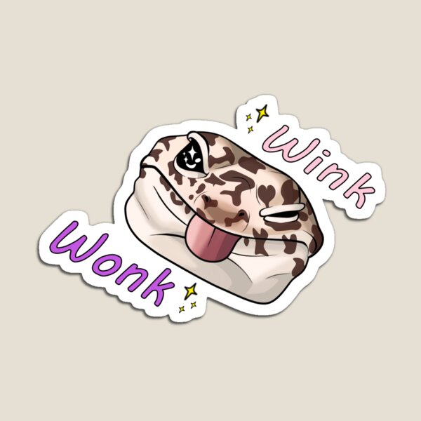 Item preview, Winking Leopard Gecko Design designed and sold by AMackInCheese.