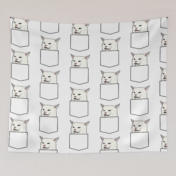 Item preview, Smudge Lord - meme del gato blanco designed and sold by artnexuss.