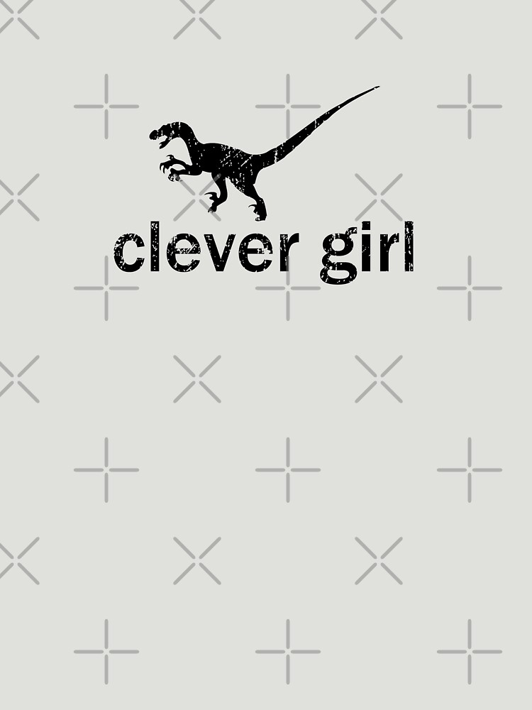 Clever Girl (Black) by robotplunger