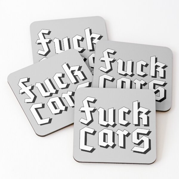 Item preview, Fuck Cars designed and sold by marina ralston.