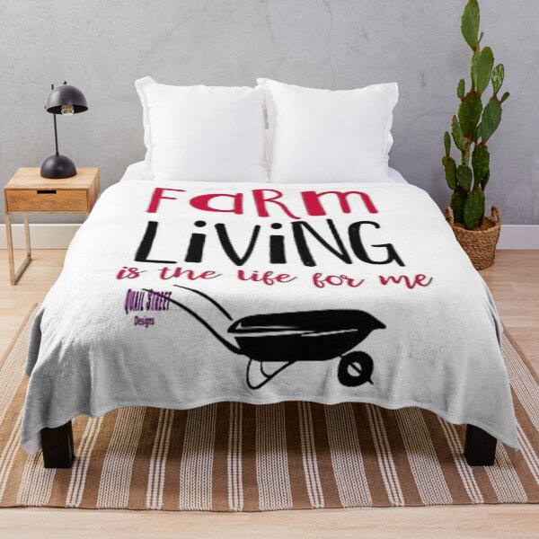 Item preview, farm living is the life for me designed and sold by BrickNation.