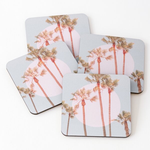 Item preview, 06_Palm trees pink sun designed and sold by ESCAPZ.