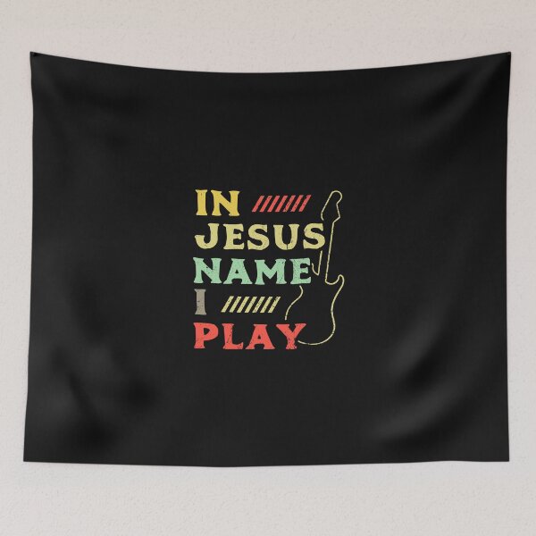 Item preview, Electricguitar - In Jesus name I play designed and sold by lehnhattien.