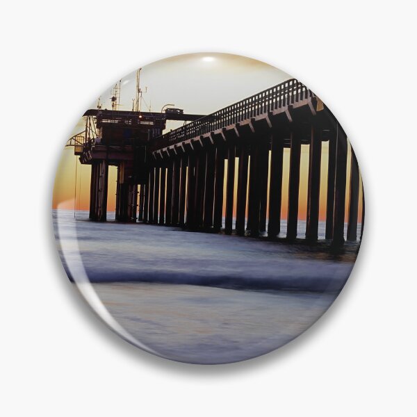 Item preview, San Diego Beach Pier CA Evening Sunset  designed and sold by Piper-Deals.