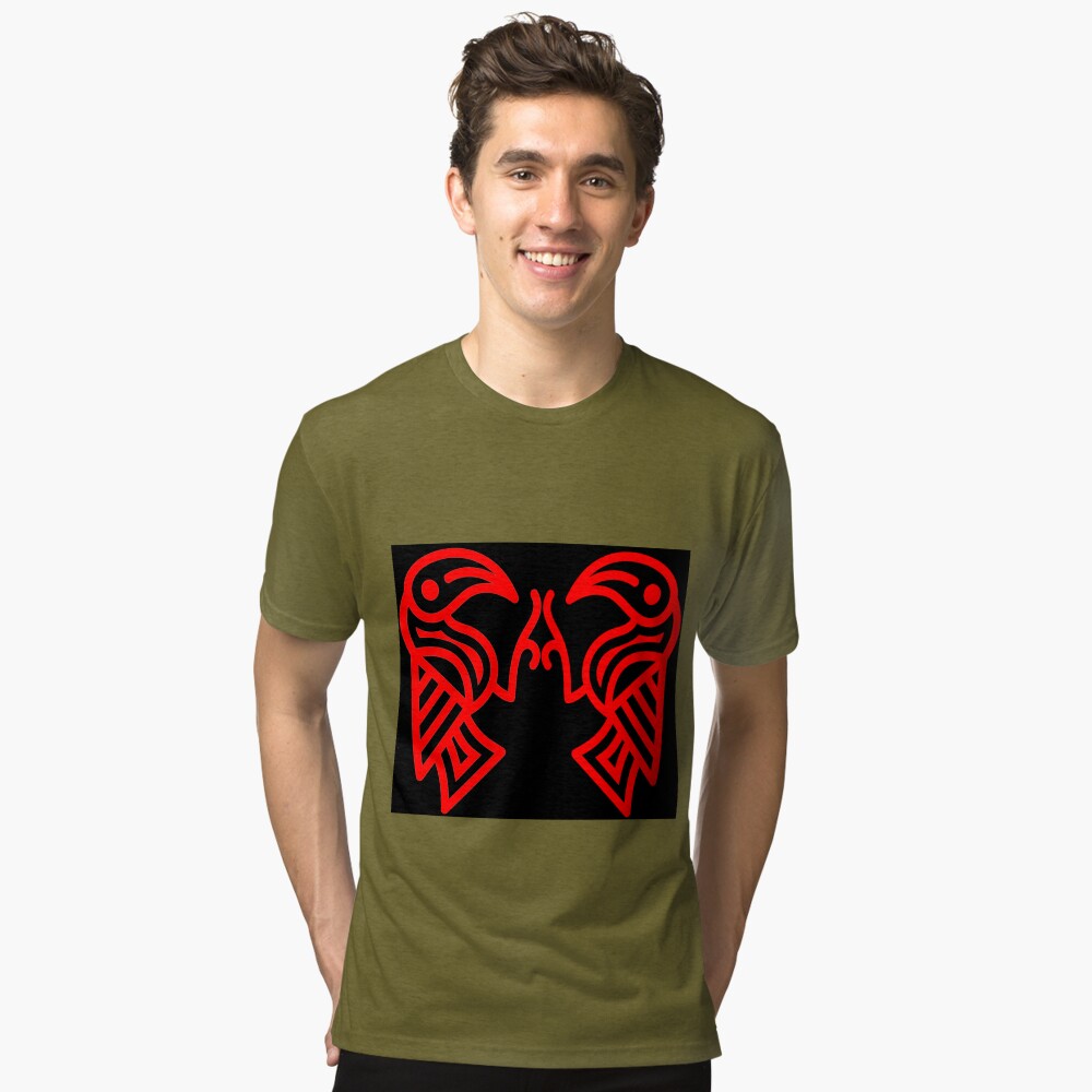 Item preview, Tri-blend T-Shirt designed and sold by Odinist.
