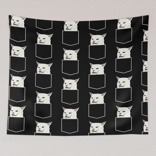 Item preview, Smudge Lord - meme del gato blanco designed and sold by artnexuss.