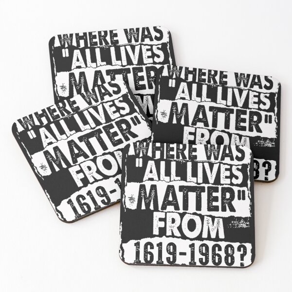 Item preview, Where was All Lives Matter from 1619 to 1968 designed and sold by NikkoFeeney.