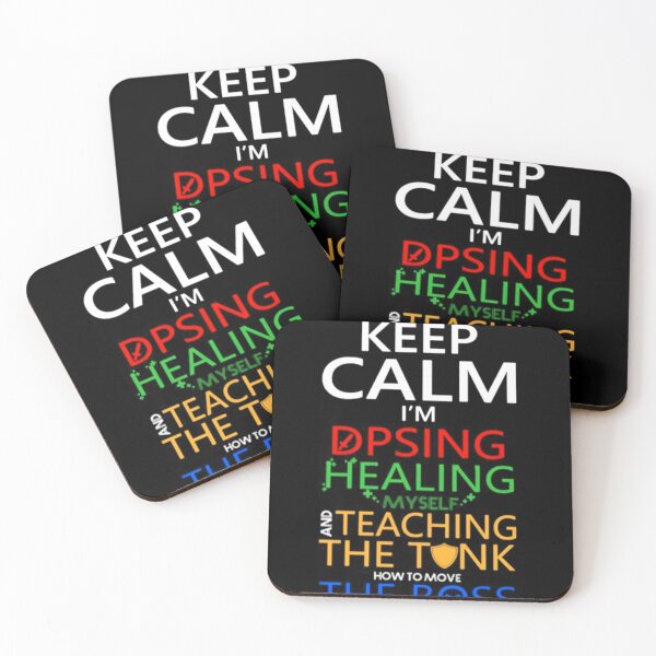 Item preview, World of Warcraft I Can't Keep Calm I'm DPSing designed and sold by NikkoFeeney.