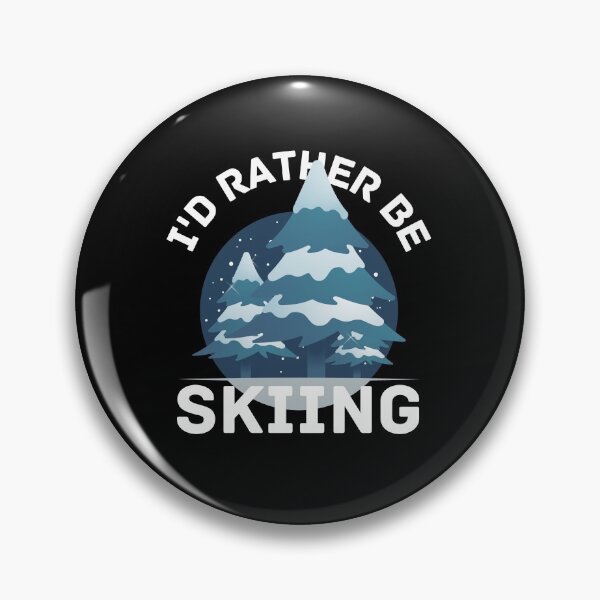 Item preview, I'd Rather Be Skiing designed and sold by Crafty-Mornings.