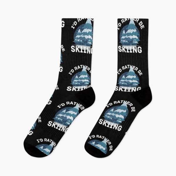 Item preview, I'd Rather Be Skiing designed and sold by Crafty-Mornings.