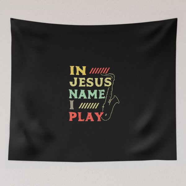 Item preview, Saxophone - In Jesus name I play designed and sold by lehnhattien.