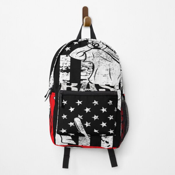 Item preview, Baseball American Flag Baseball Player Patriotic Baseball Premium designed and sold by JethroShop.