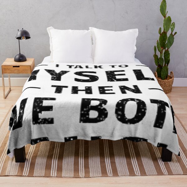 Item preview, Sometimes i talk to myself then we both laugh and laugh designed and sold by BrickNation.