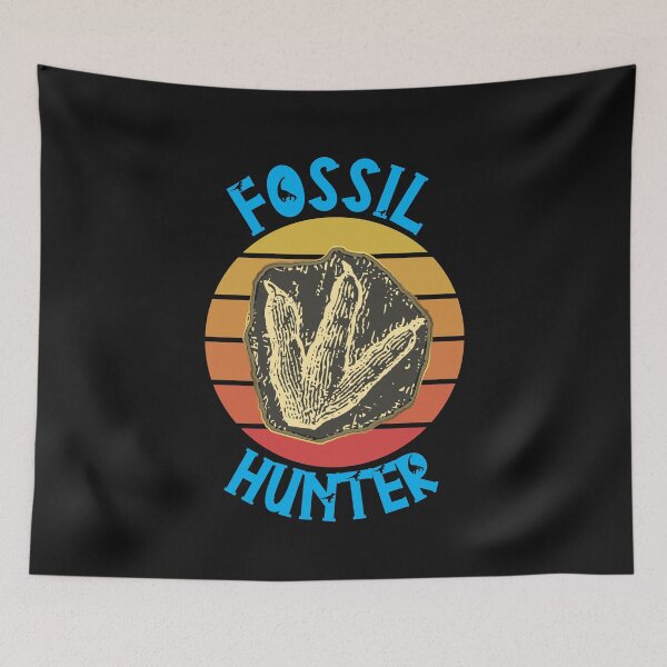 Item preview, Dinosaur Footprint Fossil Hunter Paleontologist designed and sold by ittybittyowl.