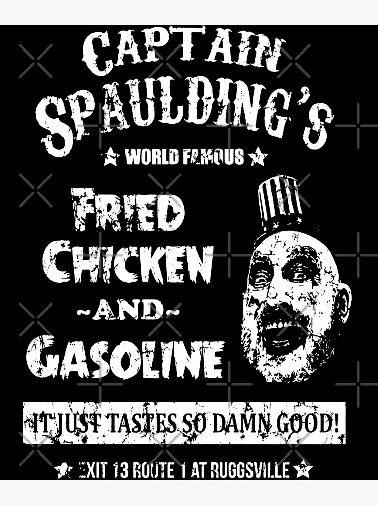 Disover Captain Spaulding Premium Matte Vertical Poster