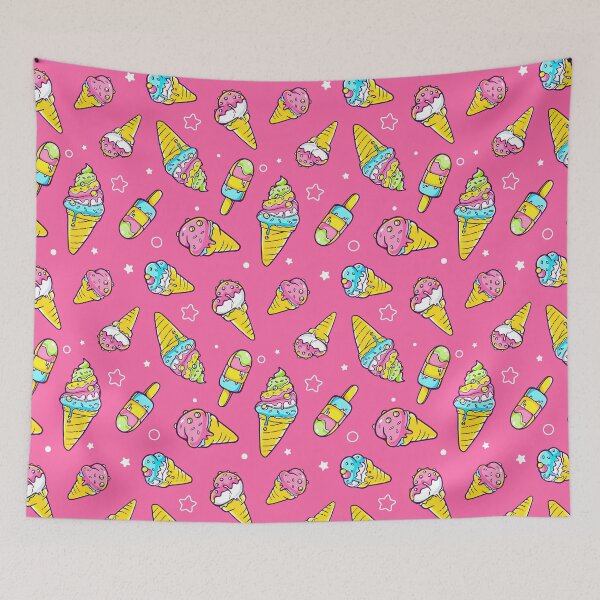 Item preview, Colorful Ice cream seamless pattern, Ice Cream Pattern designed and sold by graphic-genie.