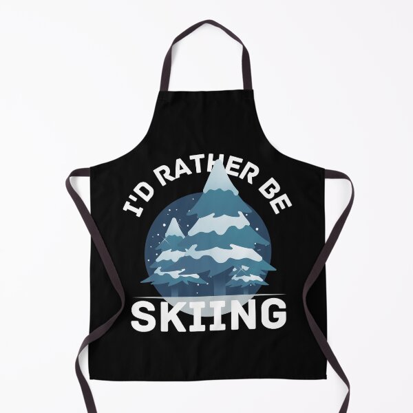 Item preview, I'd Rather Be Skiing designed and sold by Crafty-Mornings.