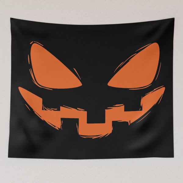 Item preview, Spooky Pumpkin Halloween Face, Scary Face designed and sold by AweSoMe Shirts.