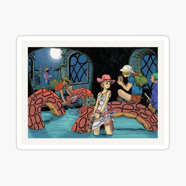 One Piece 111 Redraw Sticker