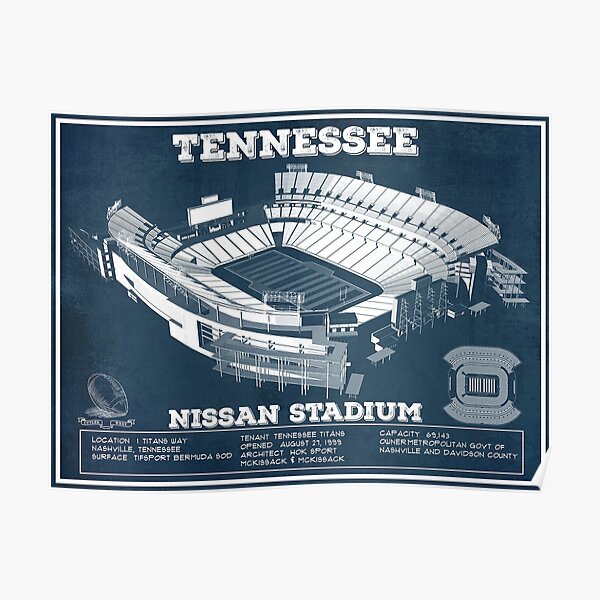 Steve Mcnair Eddie George Poster Tennessee Titans Poster 