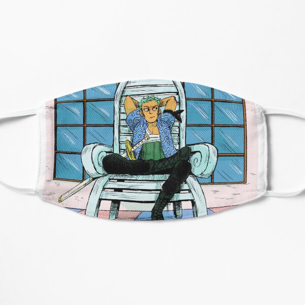 That sick scene of Zoro at Arlong Park Flat Mask