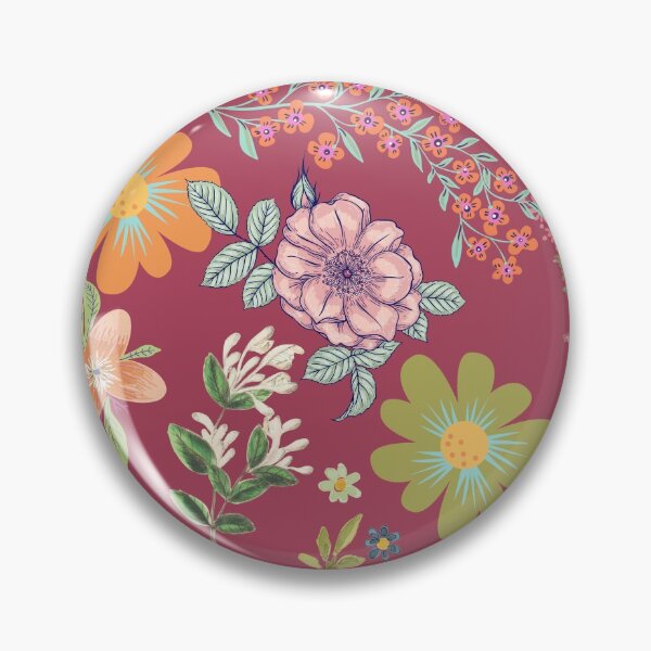 Item preview, floral aesthetic pattern  designed and sold by printabstudio.