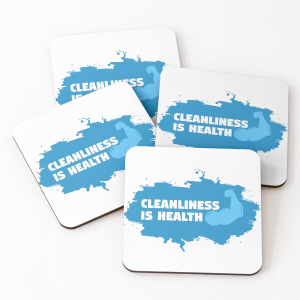 Item preview, Cleanliness is health - Healthy designed and sold by GoodOnDemand.