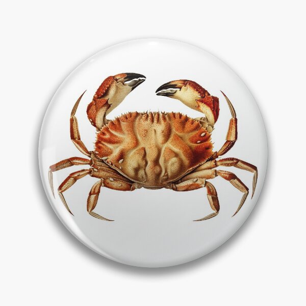 Item preview, Detailed Crab Illustration designed and sold by Cosmonauteur.