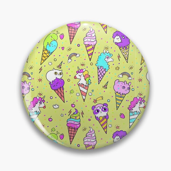 Item preview, Colorful Ice cream seamless pattern, Ice Cream Pattern designed and sold by graphic-genie.