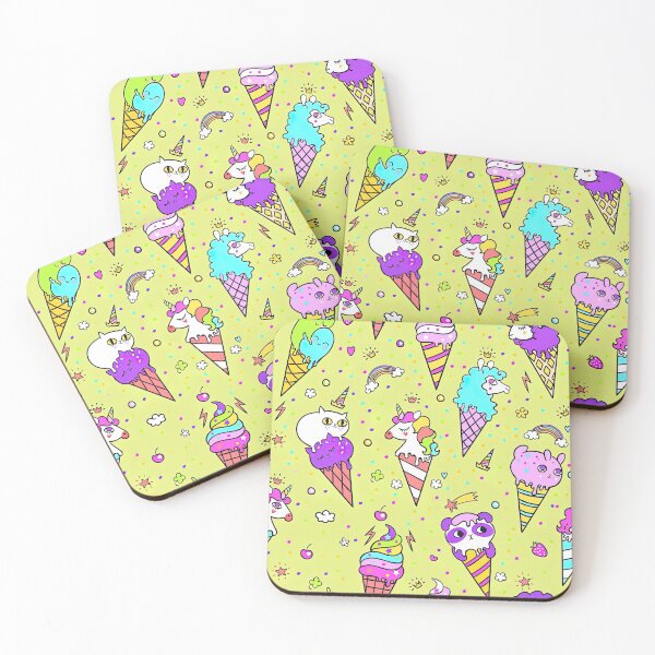Item preview, Colorful Ice cream seamless pattern, Ice Cream Pattern designed and sold by graphic-genie.