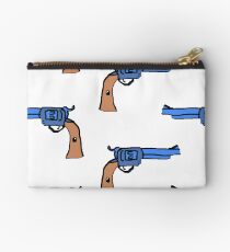 artsy gun pattern Studio Pouch