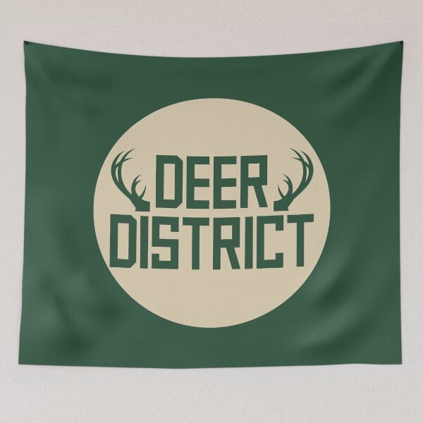 Item preview, Deer District - Cream City - Milwaukee Basketball designed and sold by sportsign.
