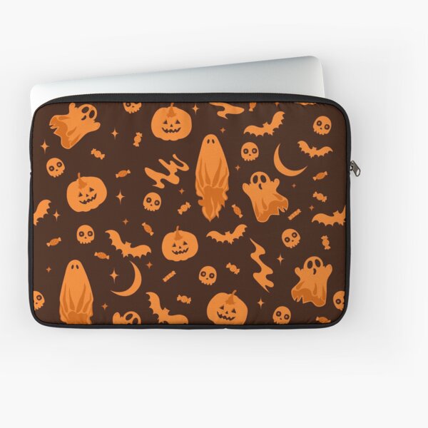 Item preview, Halloween Cute Ghost cats Spooky Seamless Pattern Ghosties designed and sold by bylox.