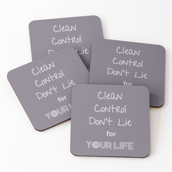 Item preview, Clean, Control, Don't lie - Change your life designed and sold by REINVIGORATED.