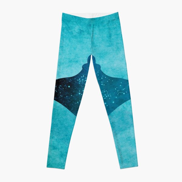 Spotted Eagle Ray Leggings - High Waist