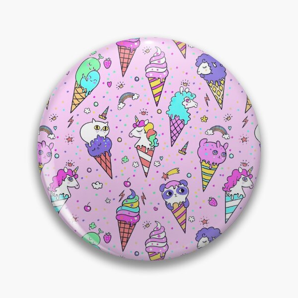 Item preview, Colorful Ice cream seamless pattern, Ice Cream Pattern designed and sold by graphic-genie.