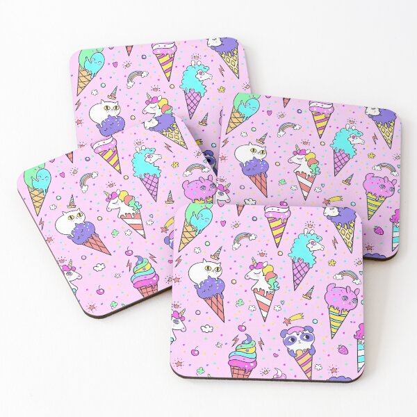 Item preview, Colorful Ice cream seamless pattern, Ice Cream Pattern designed and sold by graphic-genie.