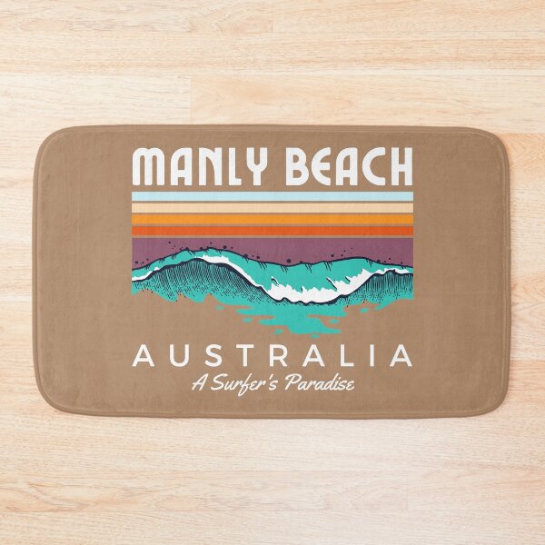Item preview, Manly Beach Australia A Surfer's Paradise designed and sold by cafeteeria.