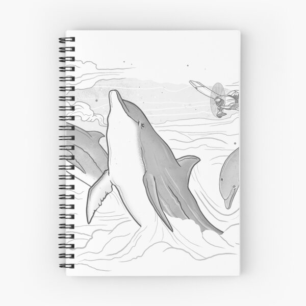 Item preview, Nubes de delfines designed and sold by BridgesBooks.