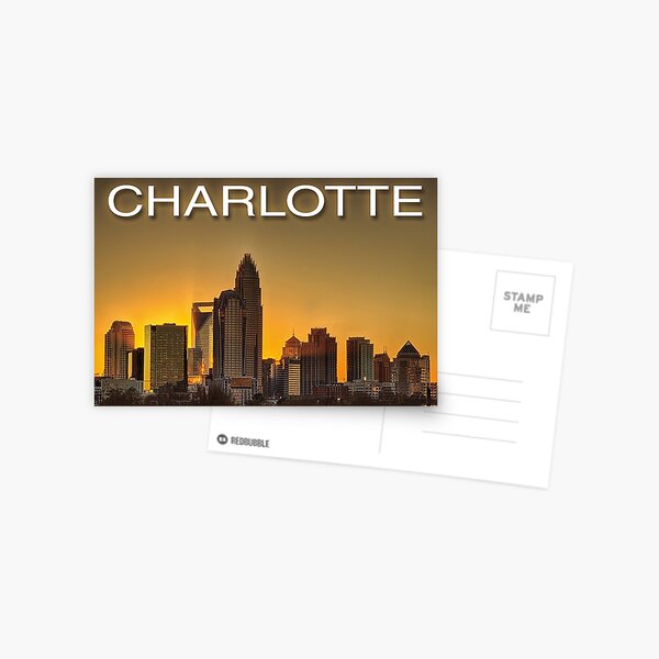 charlotte nc skyline Postcard