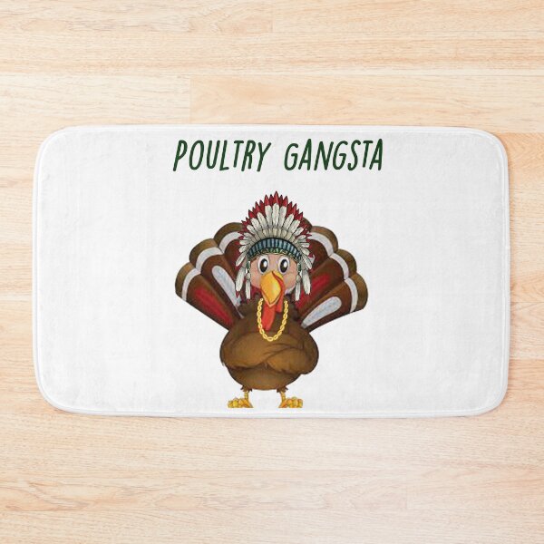Item preview, Poultry Gangsta A Thanksgiving Homie designed and sold by Only4sometimes.