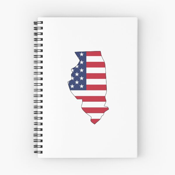 Item preview, American Flag Illinois designed and sold by OlivDesignsCo.