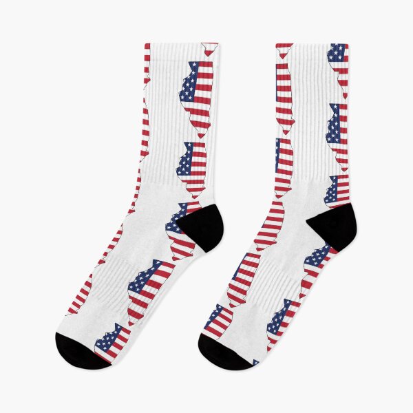 Item preview, American Flag Illinois designed and sold by OlivDesignsCo.