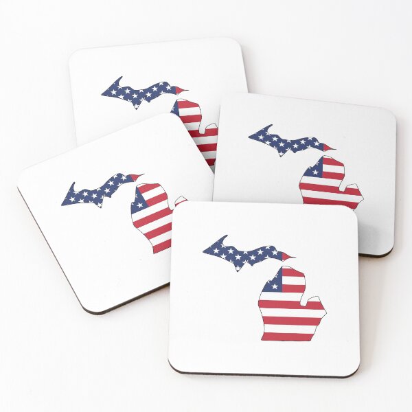 Item preview, American Flag Michigan designed and sold by OlivDesignsCo.
