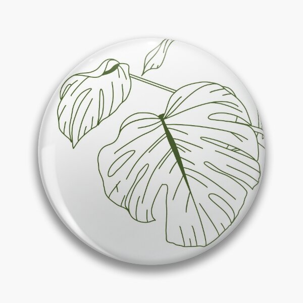 Item preview, Monstera Houseplant Simple Minimal Lineart  designed and sold by nchien.