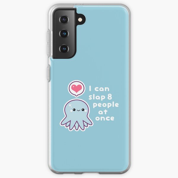 Funny Slapping Octopus Samsung Galaxy Soft Case