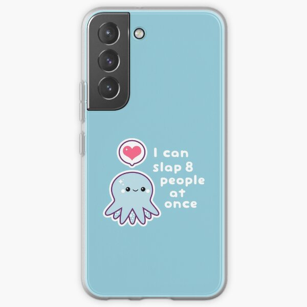Funny Slapping Octopus Samsung Galaxy Soft Case