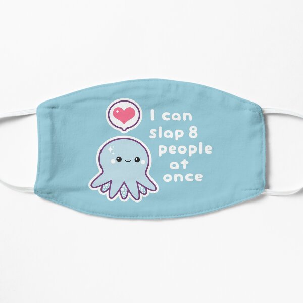 Funny Slapping Octopus Flat Mask