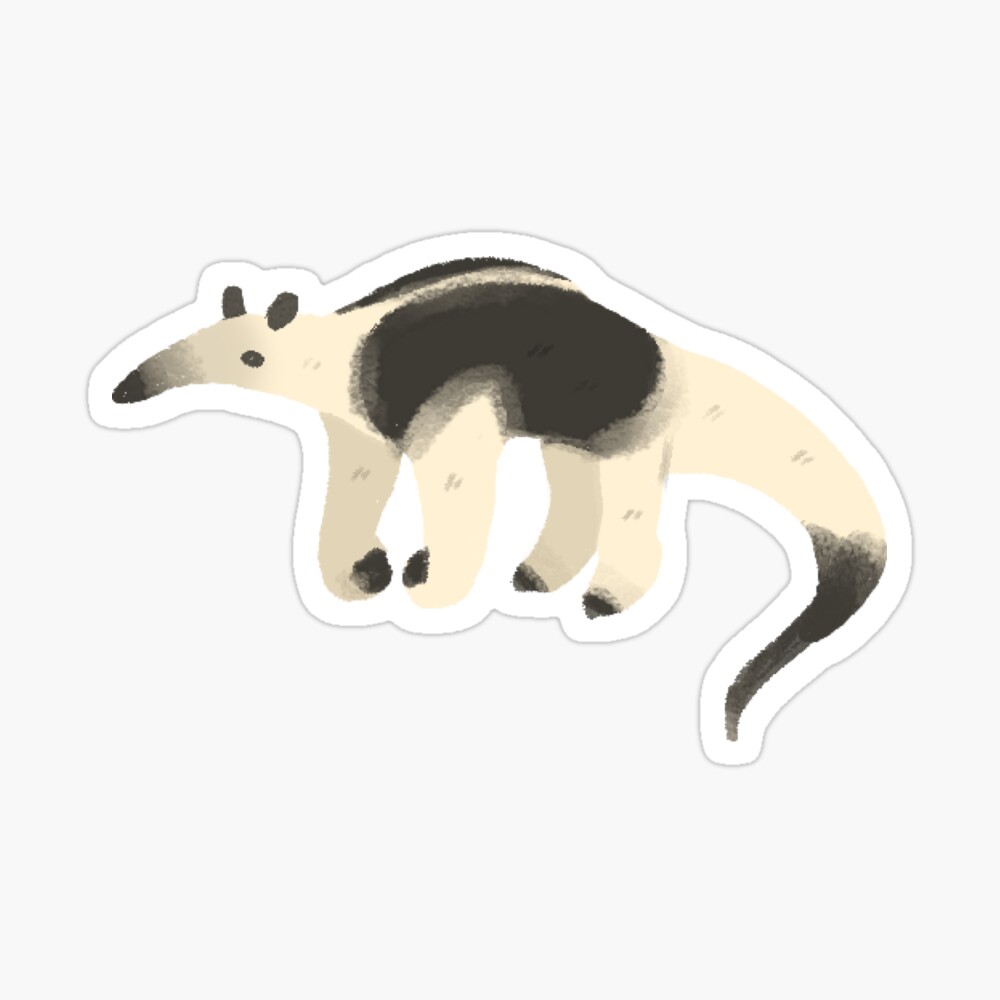 Flavvore Tamandua Pose | Sticker