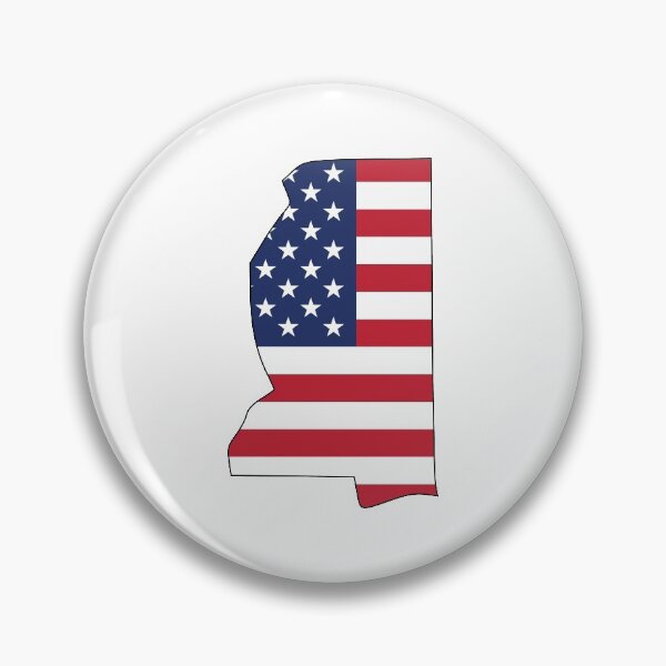 Item preview, American Flag Mississippi designed and sold by OlivDesignsCo.